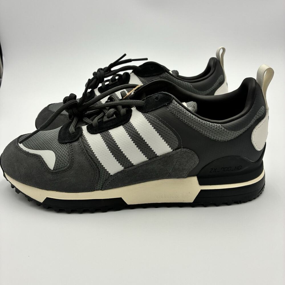 Adidas ZX 700 HD Gray Black White Sneakers Men’s Size 9.5 New with Box